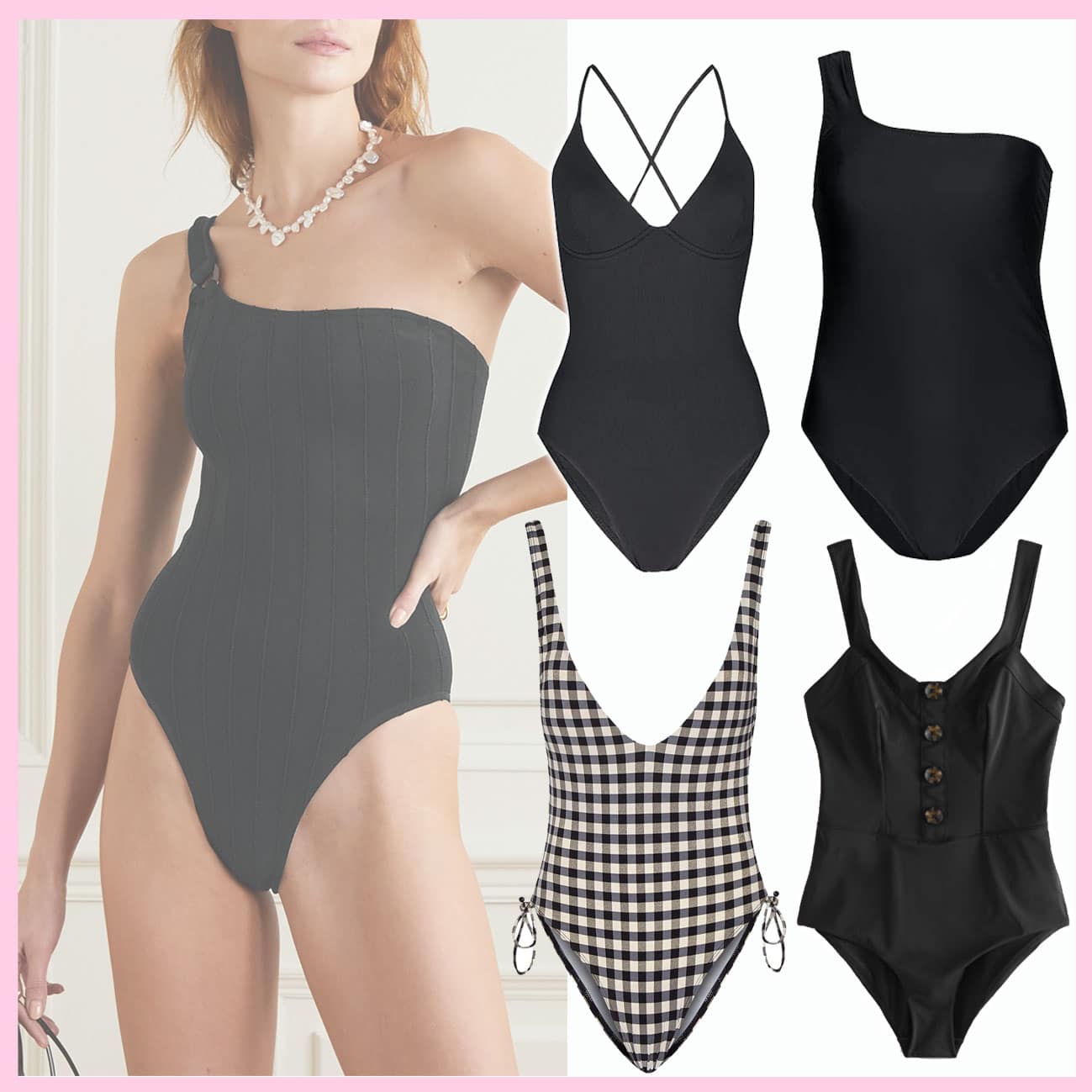 12 Black Swimsuits That Don’t Make You Feel Mumsy