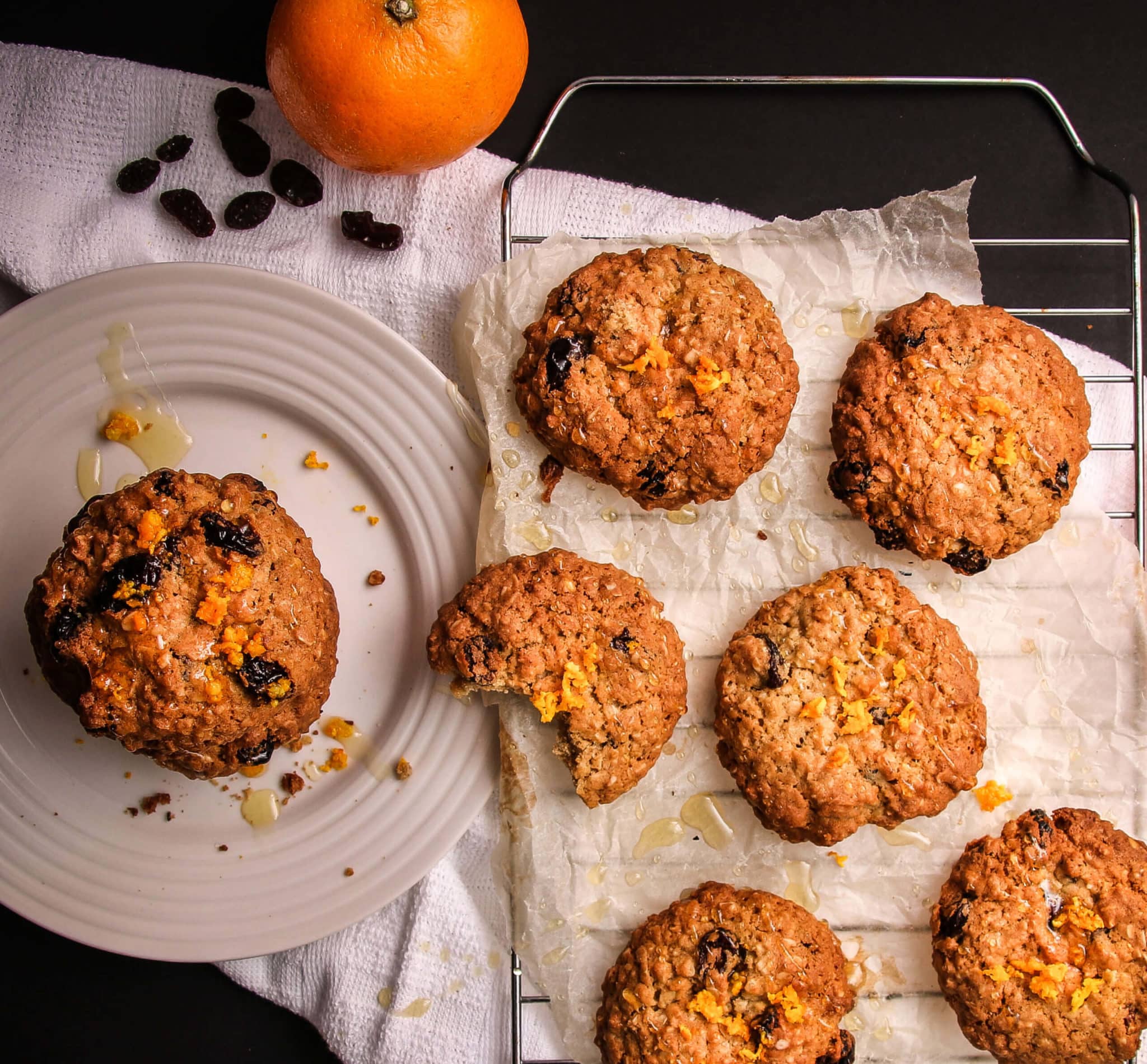 TMC Recipe Of The Week: Orange, Oat and Raisin Cookies