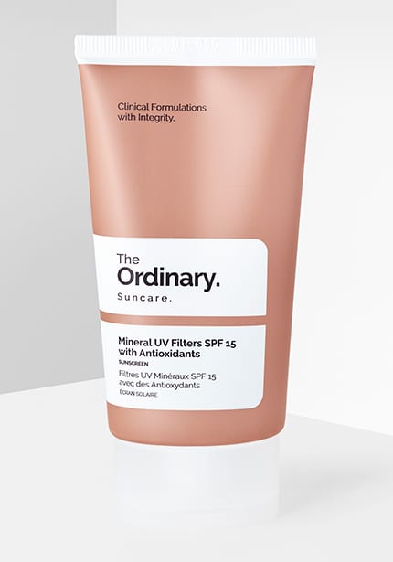 Mineral UV Filters SPF 30 With Antioxidants