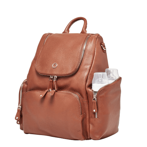 Win a Keri Kit Amber Tan Leather Back Pack worth £325