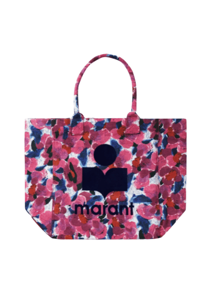 Yenky floral-print cotton-canvas tote