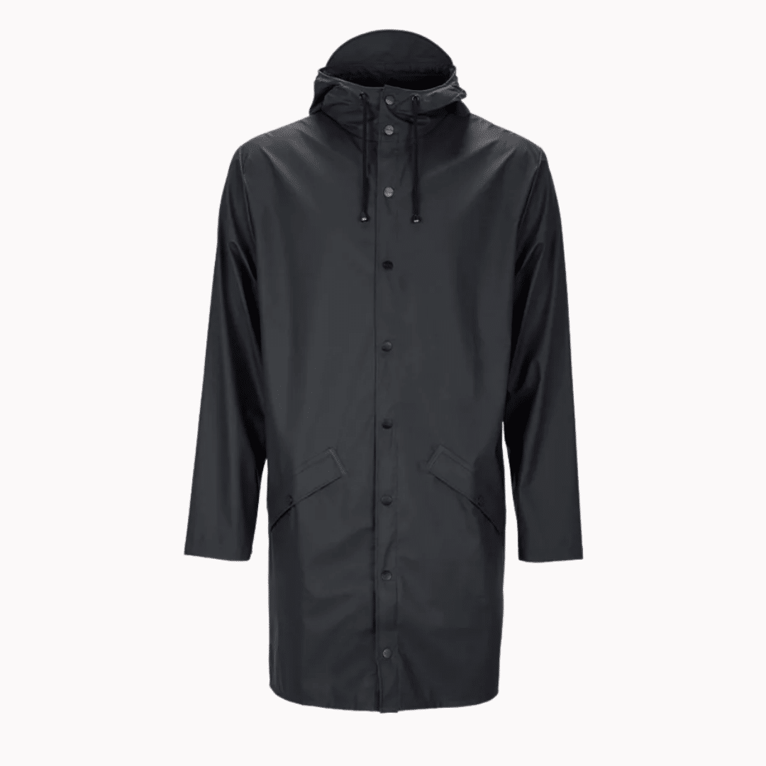 Rains Black Long Jacket £89