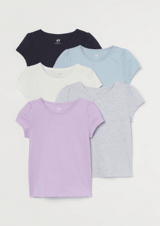 5- Pack Puff Sleeve top