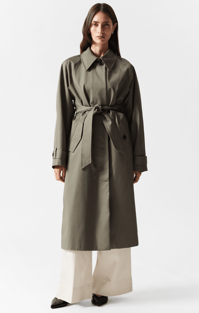 Single-Breasted Trench Coat