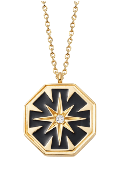 Gold Plated Dial Locket Necklace