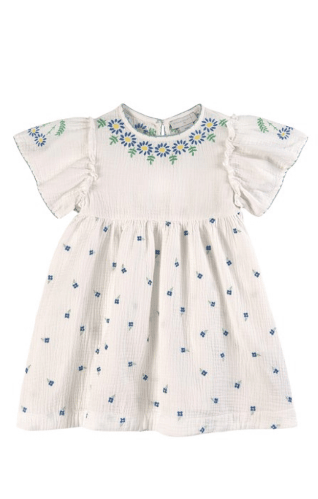 White Flower Dress