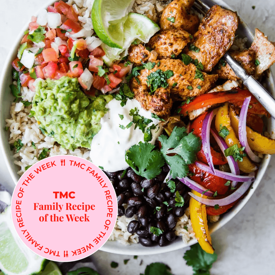 TMC Recipe Of The Week: Chicken Fajita Burrito Bowl