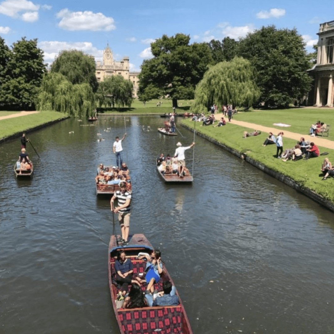Best Sightseeing: Punting Along River Cam