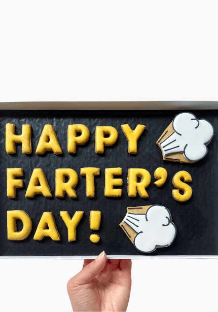 Happy Farter’s Day Cookies