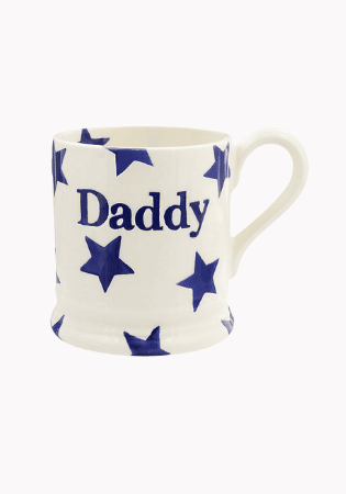 Blue Star 'Daddy' Half Pint Mug