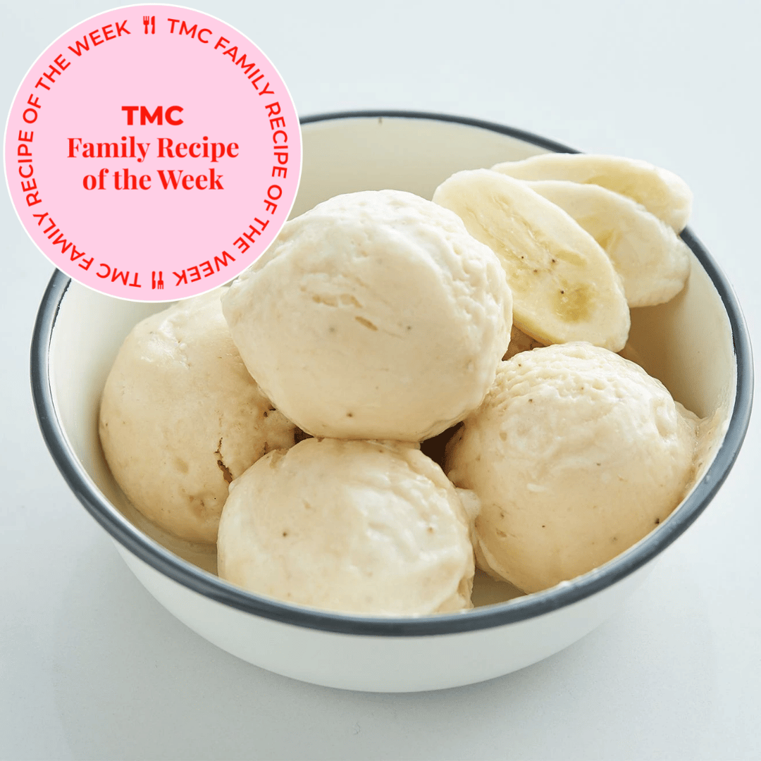 TMC Family Recipe Of The Week: 2 Ingredient Banana & Peanut Butter Ice-Cream