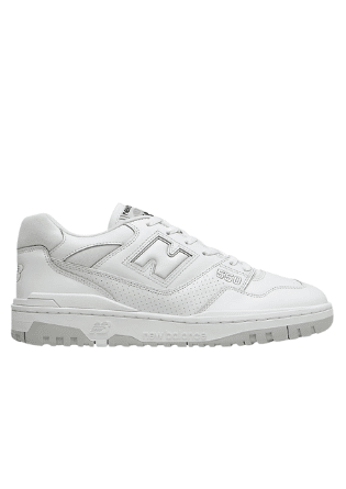 550 Trainers in White and Grey