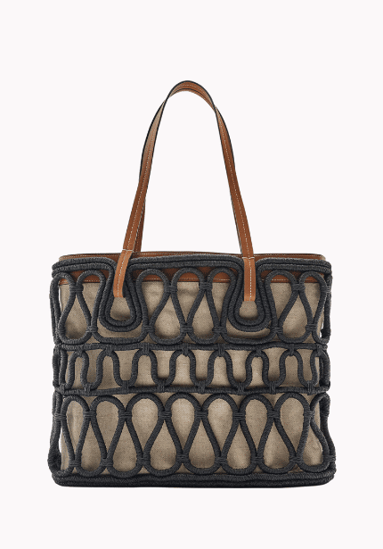 Contrast Tote Bag