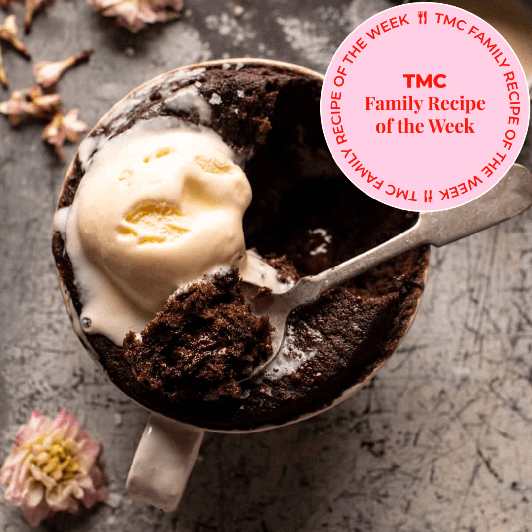 TMC Family Recipe Of The Week: 5-Minute Molten Chocolate Mug Cake