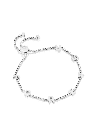 Silver Personalised Name Bracelet