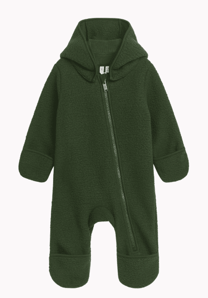 Hooded Pile Overall