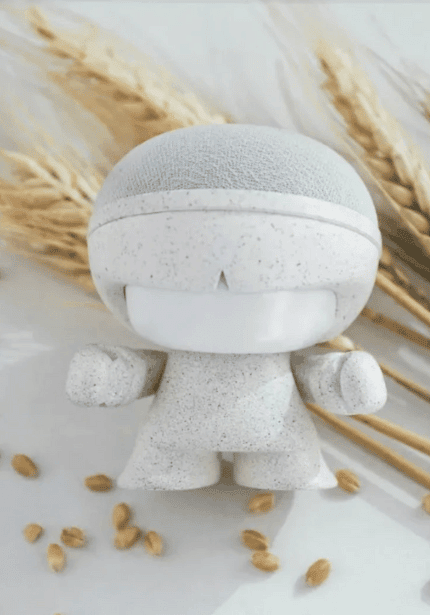 Biodegradable Eco Mini Boy Wheat Speaker