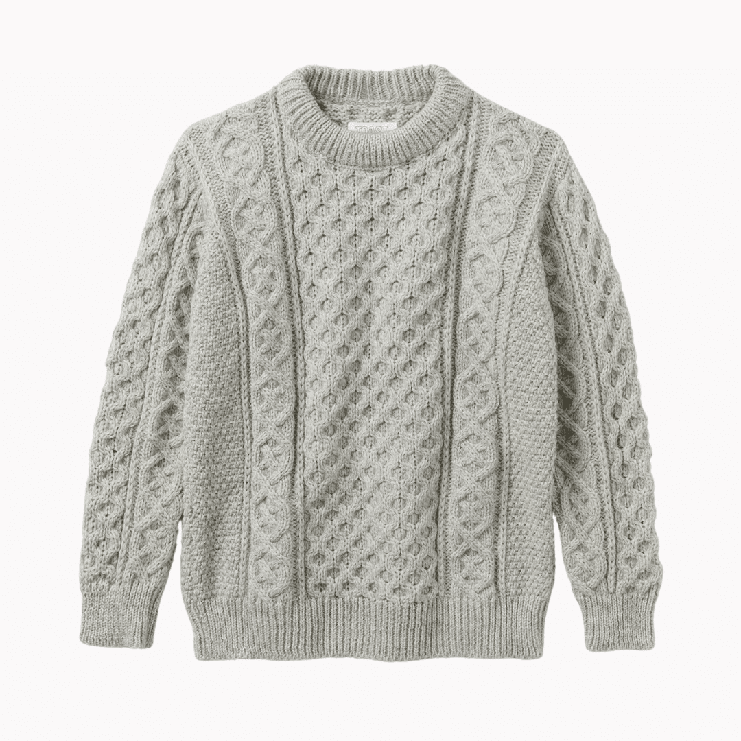Wool Cable Knit Sweater