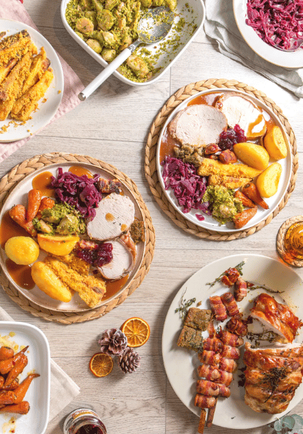 Ultimate Turkey Christmas Dinner Kit for 6