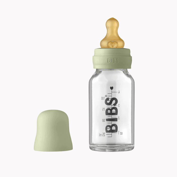 Baby Glass Bottle Complete Set 110ml - €19.95