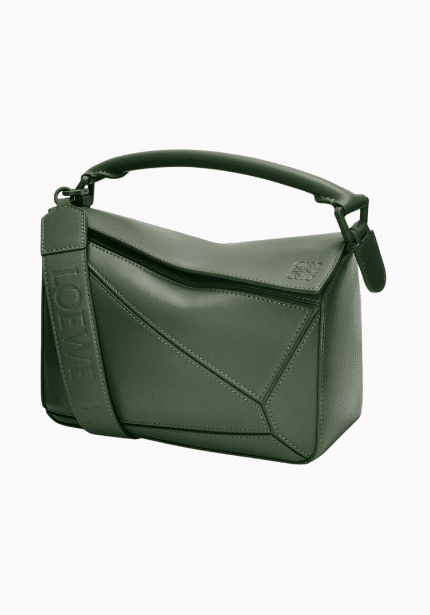 Small Puzzle Bag in Satin Calfskin