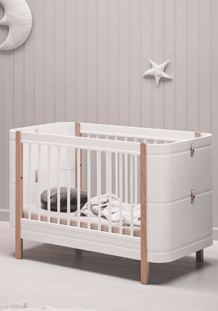Wood Mini+ Cot Bed excl. Junior Kit