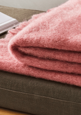 Carded Wool Blanket