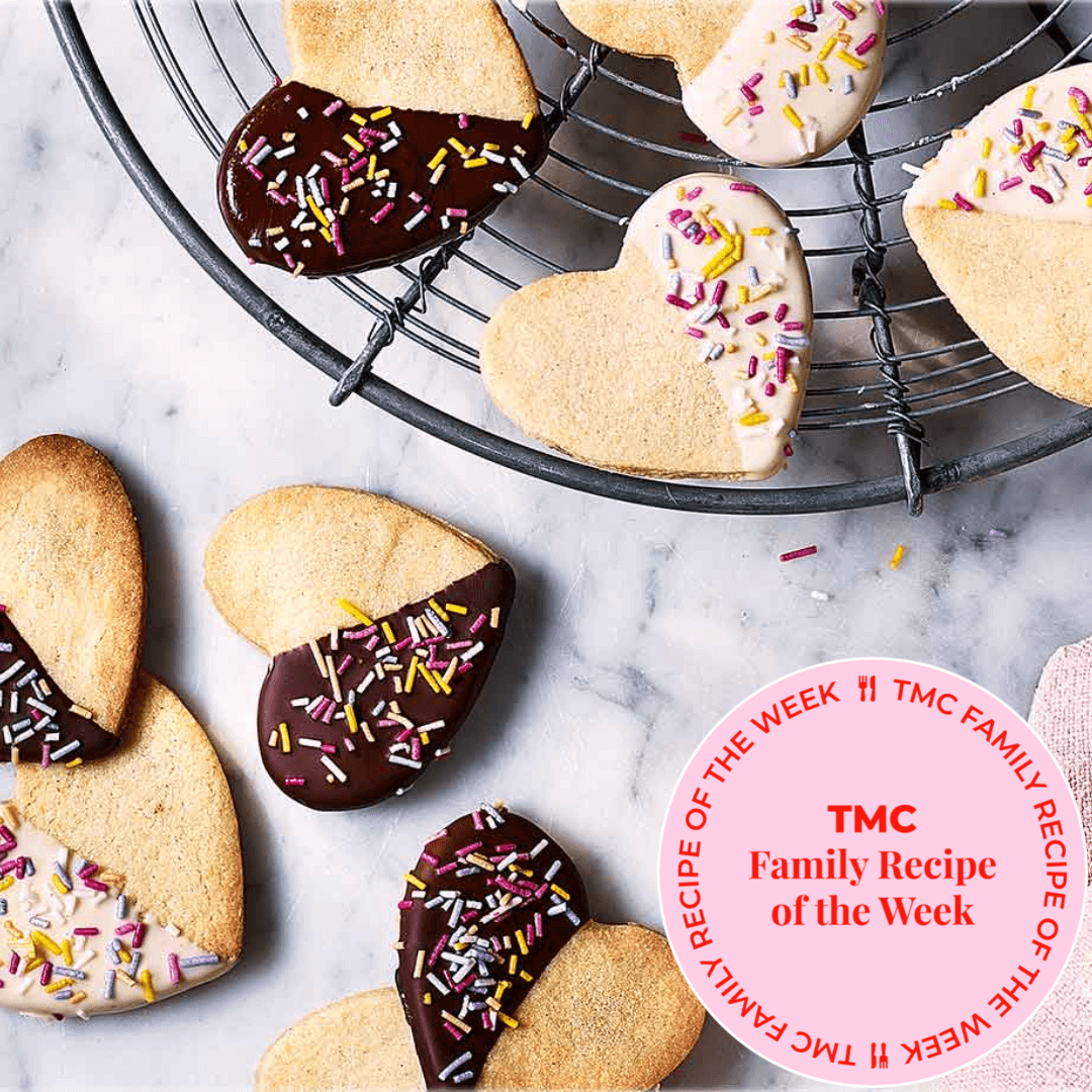 TMC Family Recipe of the Week: Funfetti Heart Biscuits