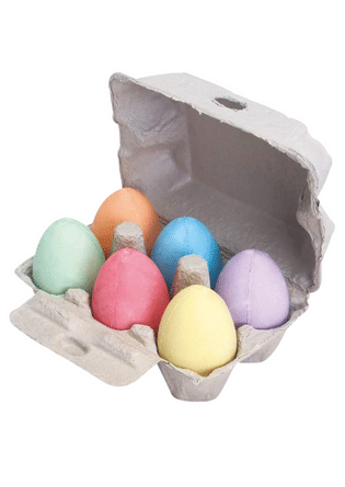 Bigjigs Toys Rainbow Colour Chalk Eggs