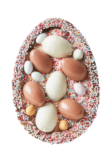 Funfetti Filled Easter Egg