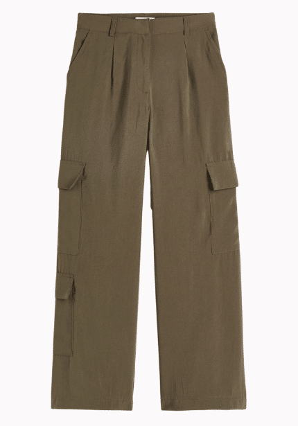 Wide cargo Trousers