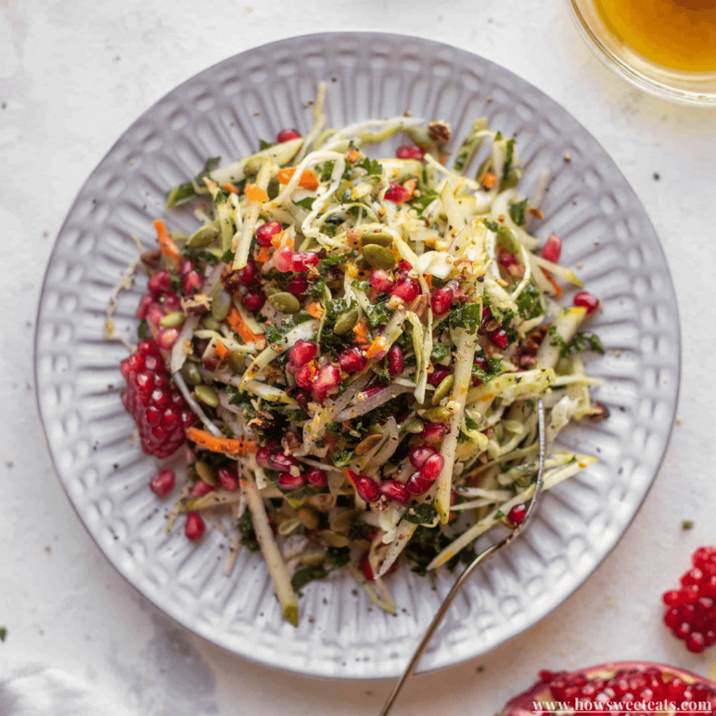 TMC Family Recipe of the Week: Crunchy Pomegranate Salad