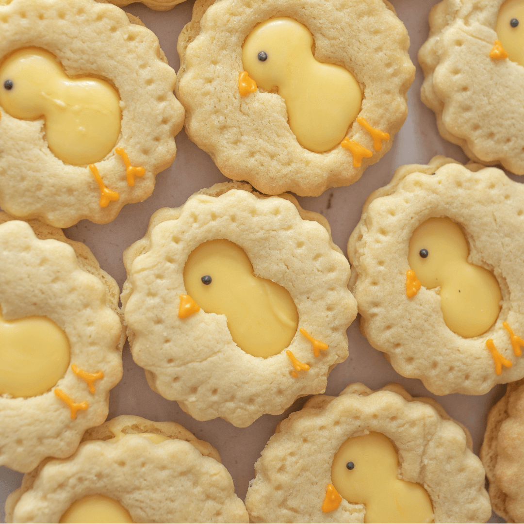 TMC Family Recipe of the Week: Easter Chick Linzer   Cookies