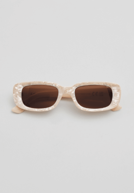 Rectangular Silhouette Sunglasses