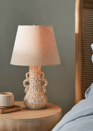Speckled Ceramic Table Lamp