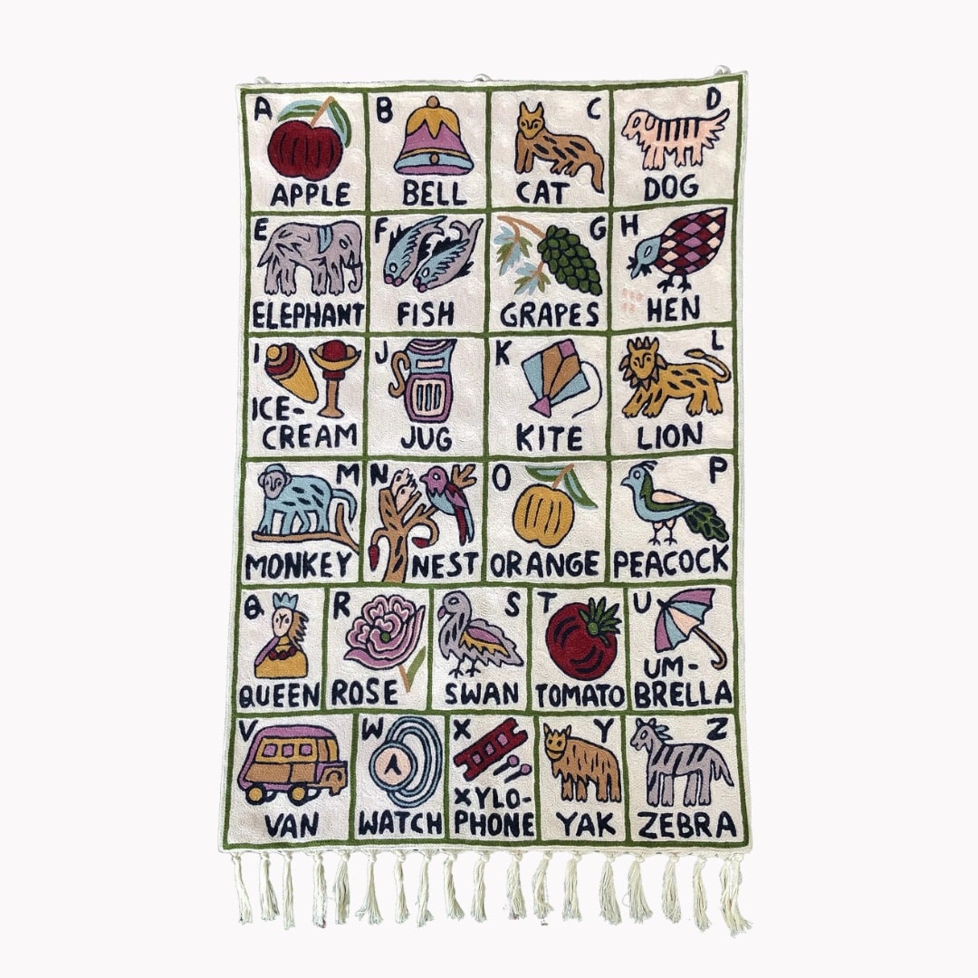 Alphabet Tapestry 