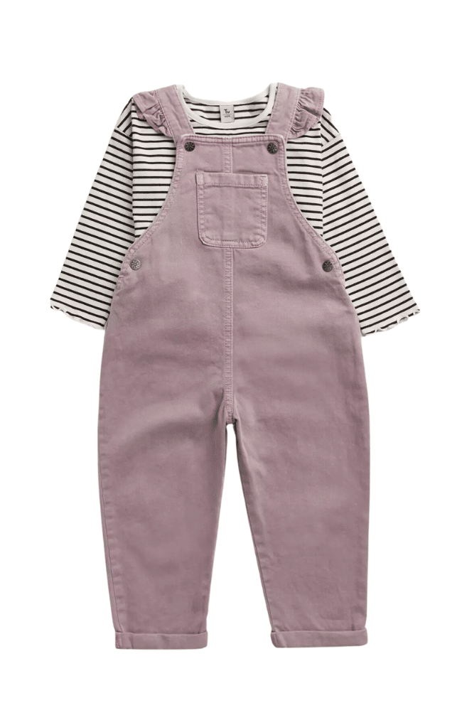 Dungarees and Top set