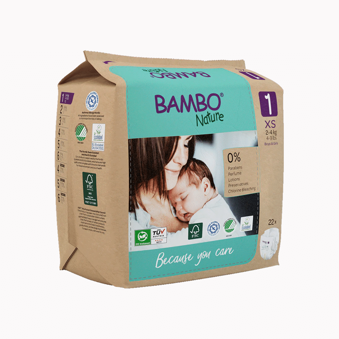 Bambo Nature Premium Eco Nappies - From £5.50