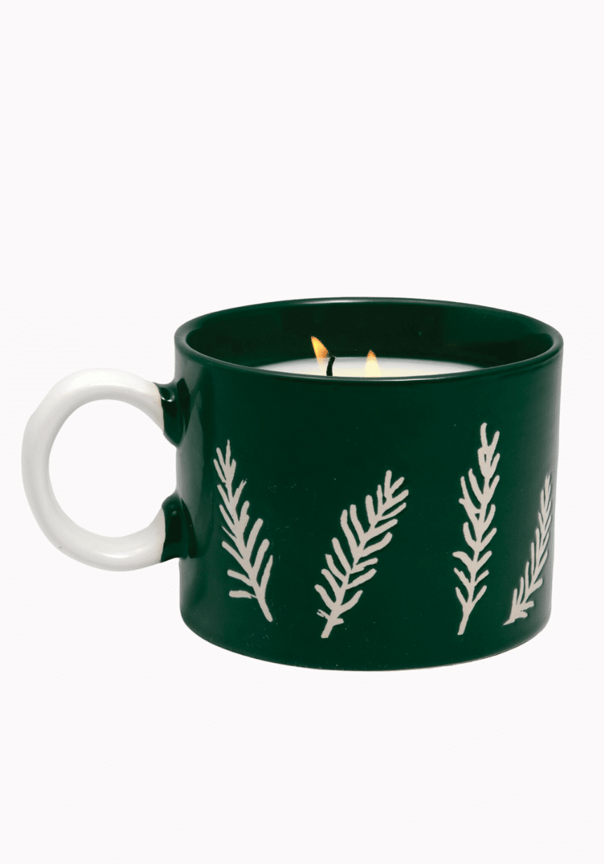 Cypress & Fir Mug Scented Candle