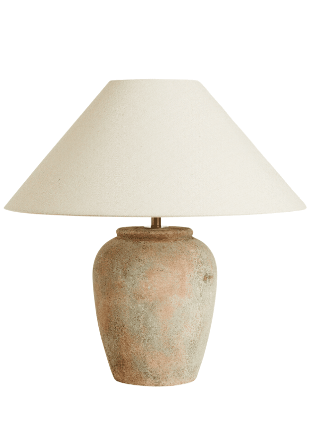 Lamp With Ceramic Base