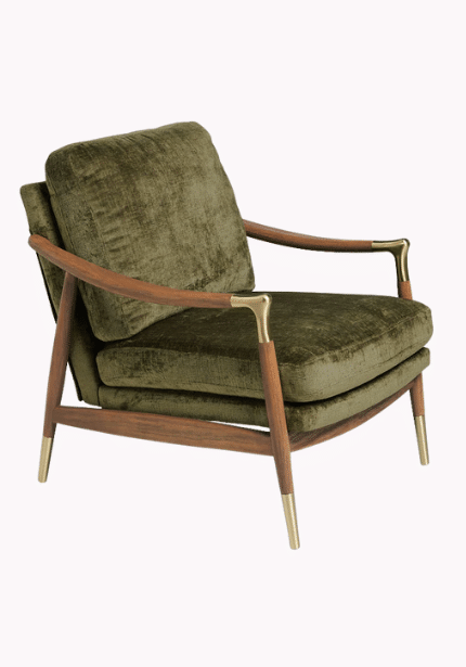 Flinton Wooden Accent Chair
