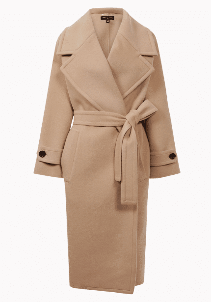 Wool-Cashmere Blindseam Coat