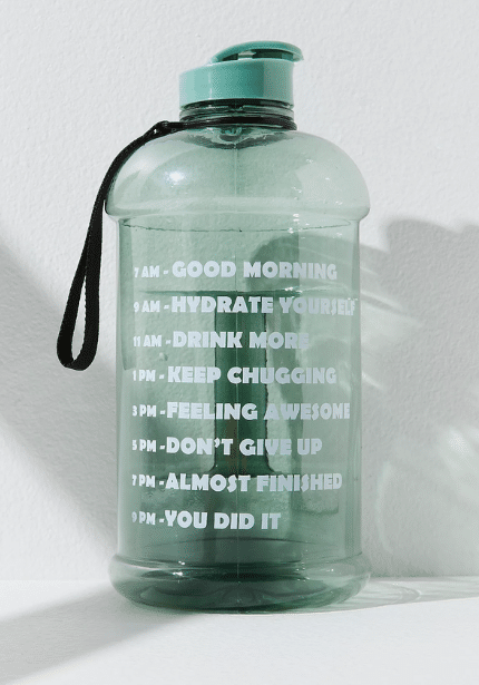 Motivational 64 oz. Water Bottle