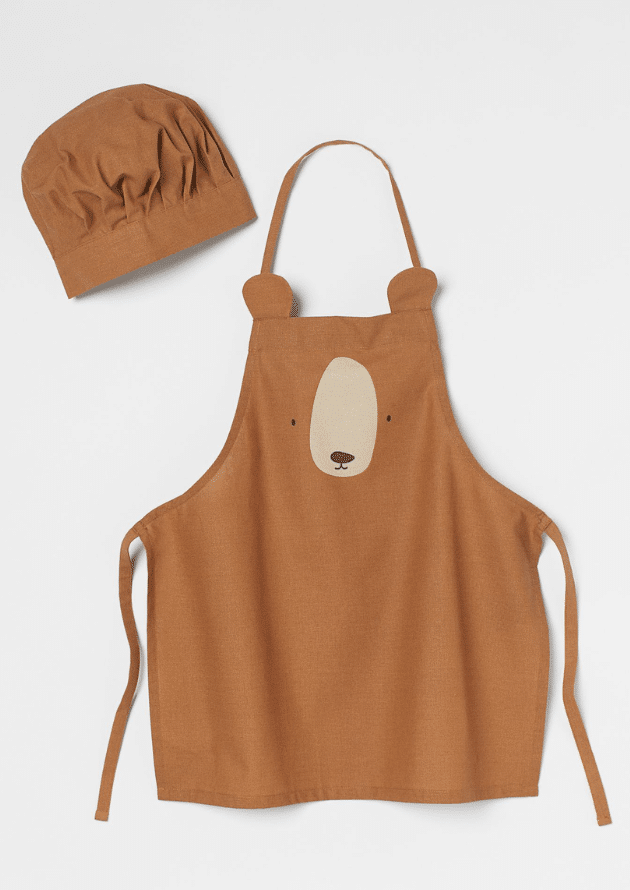 Kids Apron and Chef's Hat