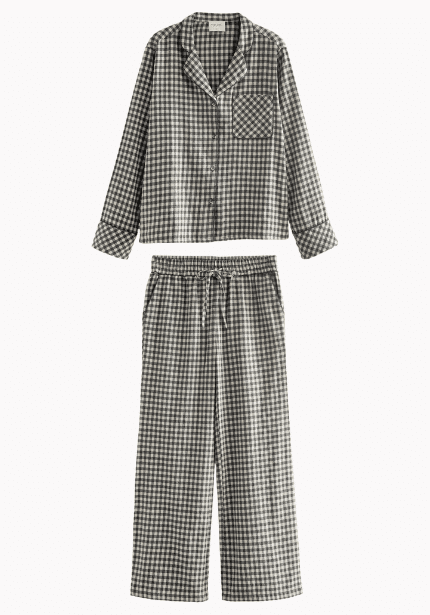 Gingham Flannel Pyjamas