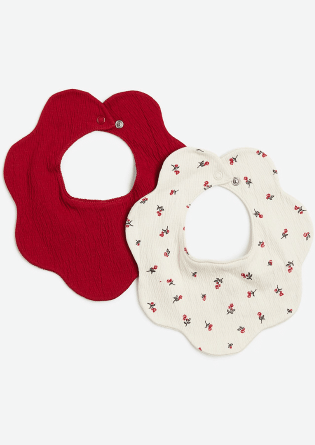 2-Pack Terry-Lined Bibs