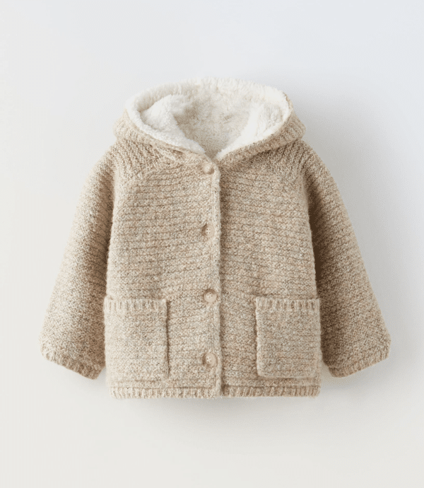 Interblock Knit Coat