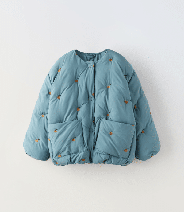 Apple Embroidery Jacket