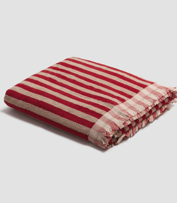 Stripe Cotton Bath Sheet