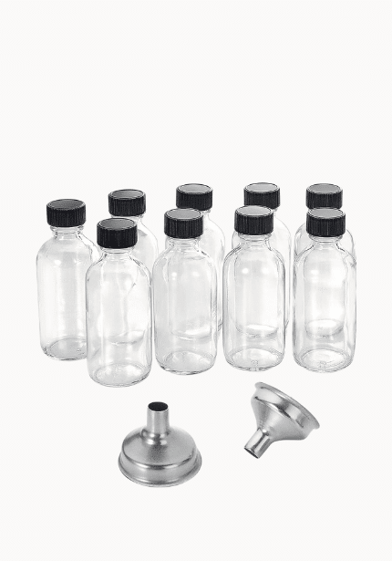 Small Clear Glass Bottles